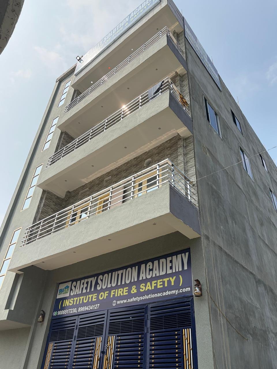Safety Solution Academy building in Motihari