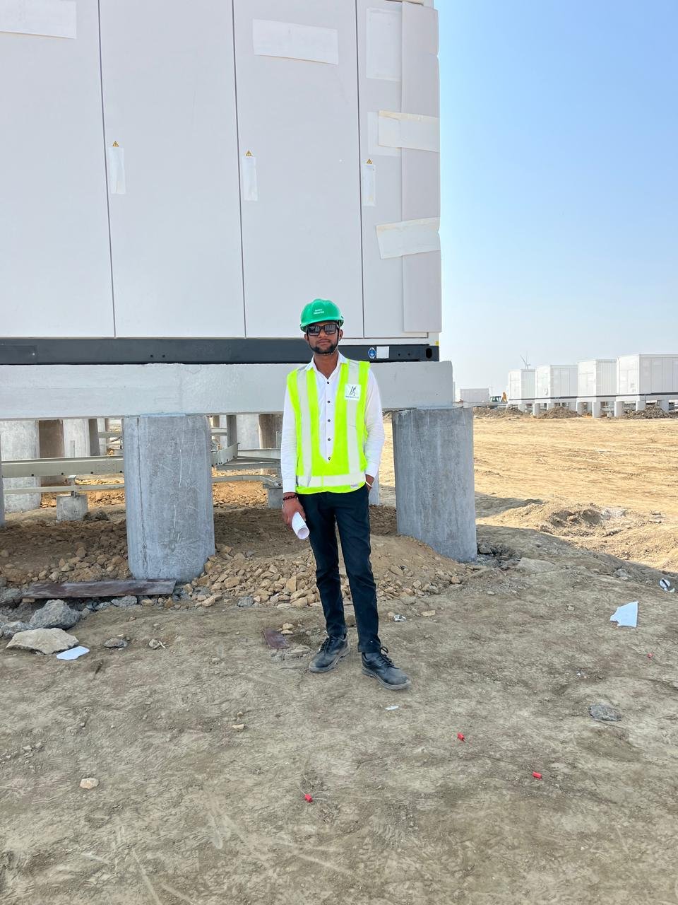 Ramesh Kumar at an industrial facility